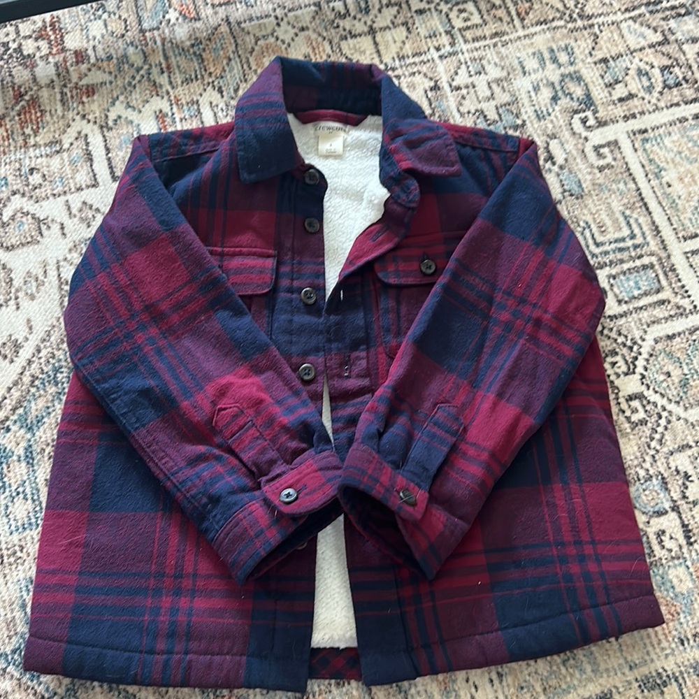 Crew cut fleece flannel